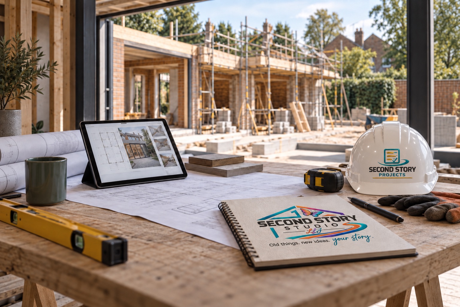 Construction site project support