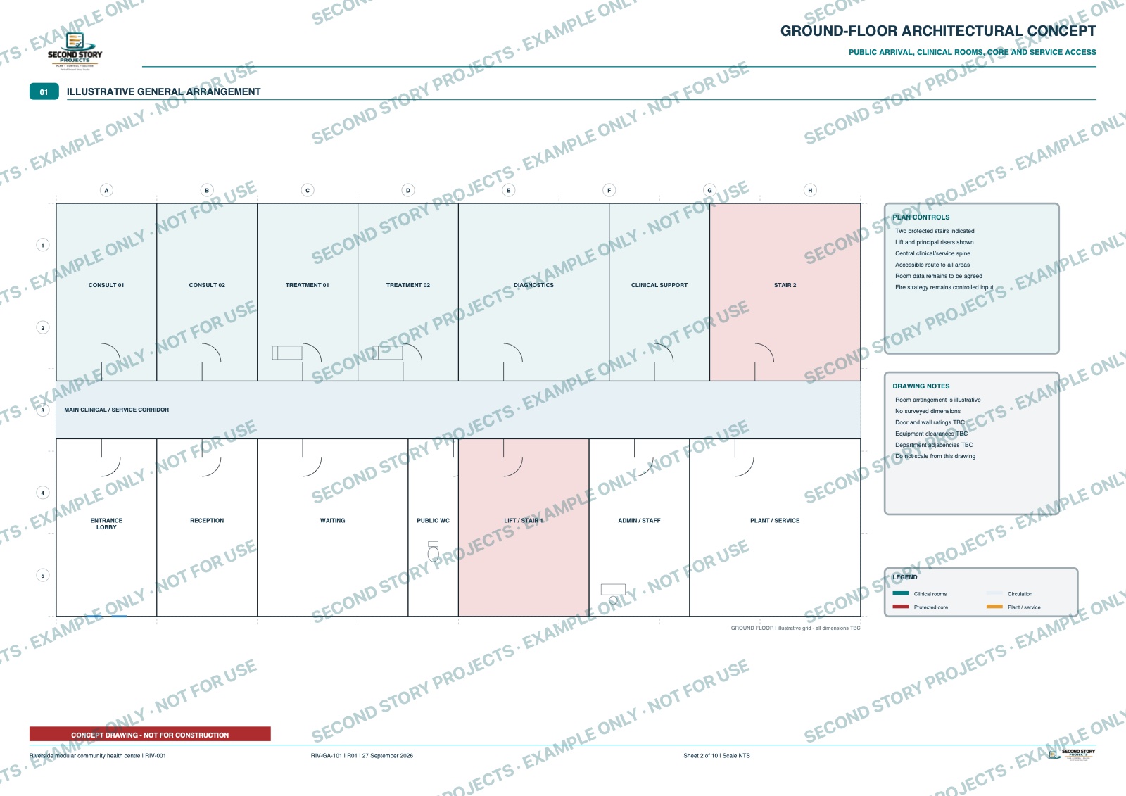 Ground-floor concept — watermarked example