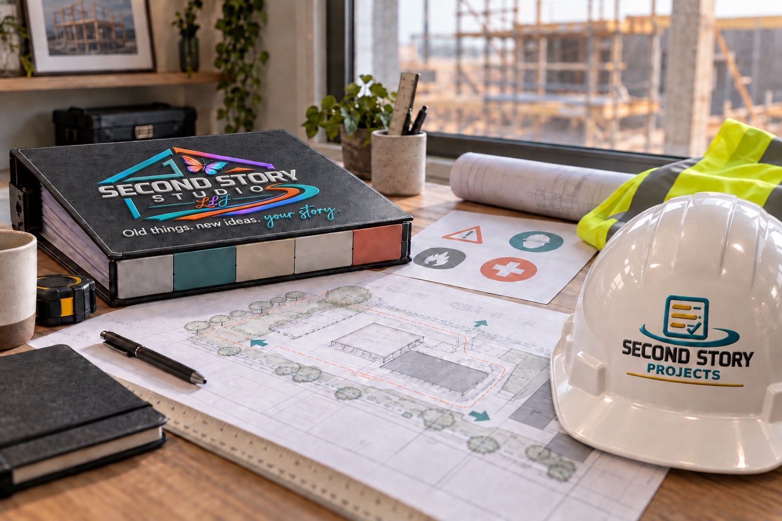 Second Story Studio presentation of Construction phase plan